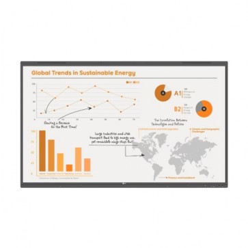 LG 전자칠판 + 이동형 스탠드